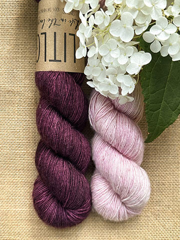 Summer Arbour Garden Sisters' Brioche yarn kit